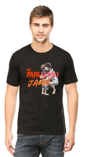 👕 Papa Meri Jaan – Graphic Printed T-Shirt for Men